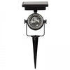 Projection LED Solar Power Light Colorful Rotating Garden Lawn Lamp Outdoor Bulb