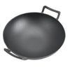 36cm Non Stick Deep Frying Pan Chinese Wok With Handle Gas Electric Induction UK