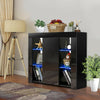 LED Sideboard Cupboard Display Cabinet High Gloss Door TV Unit Cabinet Furniture