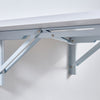 Wall Mounted Drop-Leaf Folding Floating Table Hanging Computer Desk Small Space