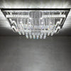 Modern LED Crystal Ceiling Light Chandelier Lamp Living Room Hallway Home Decor