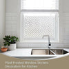 Frosted Self-Adhesive Window Film Privacy Glass Sticky Back Sticker Bathroom
