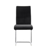 Modern Set of 4 Cantilever Velvet Dining Chairs Dining Room Kitchen Furniture