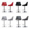 2 x Bar Stools Modern Cuban Venus Breakfast Bar Kitchen Barstool Chrome Gas Lift
