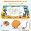 Large Children Magic Aqua Doodle Water Painting Drawing Mat Kids Board Toy + Pen