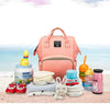 Multi-use Baby Diaper Nappy Backpack Mom Changing Multi-Function Travel Bag