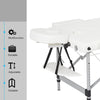 Mondeer 2/3 Folding Portable Lightweight Massage Table Salon Beauty Tattoo Couch