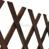 Arched Freestanding Trellis Wooden Extendable Garden Screen Fence 100CM Fencing