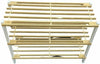 2 3 4 TIER SHOE RACK NATURAL Bamboo FOOTWEAR STORAGE UNIT