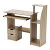 Office Home PC Computer Desk Writing Study Table Workstation Shelf Furniture UK