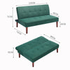 Fabric Sofa Bed Small Bedroom Sofa 2 Seater Love Seat Settee Recliner Chair Bed