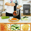 Electric Salad Maker Slicer Fruit Cutter Vegetable Grater Chopper 4 Cones Dicer