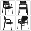 Reception Chairs 2pcs Upholstered Office Meeting Chairs Executive Guest Chairs