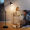 Tall Spotlight Floor Lamp Standard Free Standing Living Room Home Light E27 Bulb