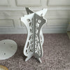 UK White Round Coffee Tea Side End Tables Rack Stand Modern Furniture Room Decor