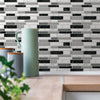 12pcs 30x15cm 3D Peel and Stick Tile Brick Stickers Wall Panels Stick on Tiles