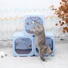 Stackable Cat Dog Cave Bed IN/Outdoor Shelter Pet Kitten House Kennel Crate Box