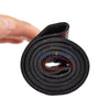 DIY Car Steering Wheel Cover With Needles Thread Black/Red Genuine Leather Sport