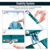 Outsunny Folding Portable Camping Picnic Table Stools Set Outdoor Garden Chairs
