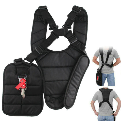 Adjustable Padded Shoulder Harness Strap Garden Brush Cutter Trimmer Strimmer