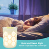 Electric Fragrance Lamp Wax Melt Warmer 3D Aroma Oil Burner Diffuser Glass Gift
