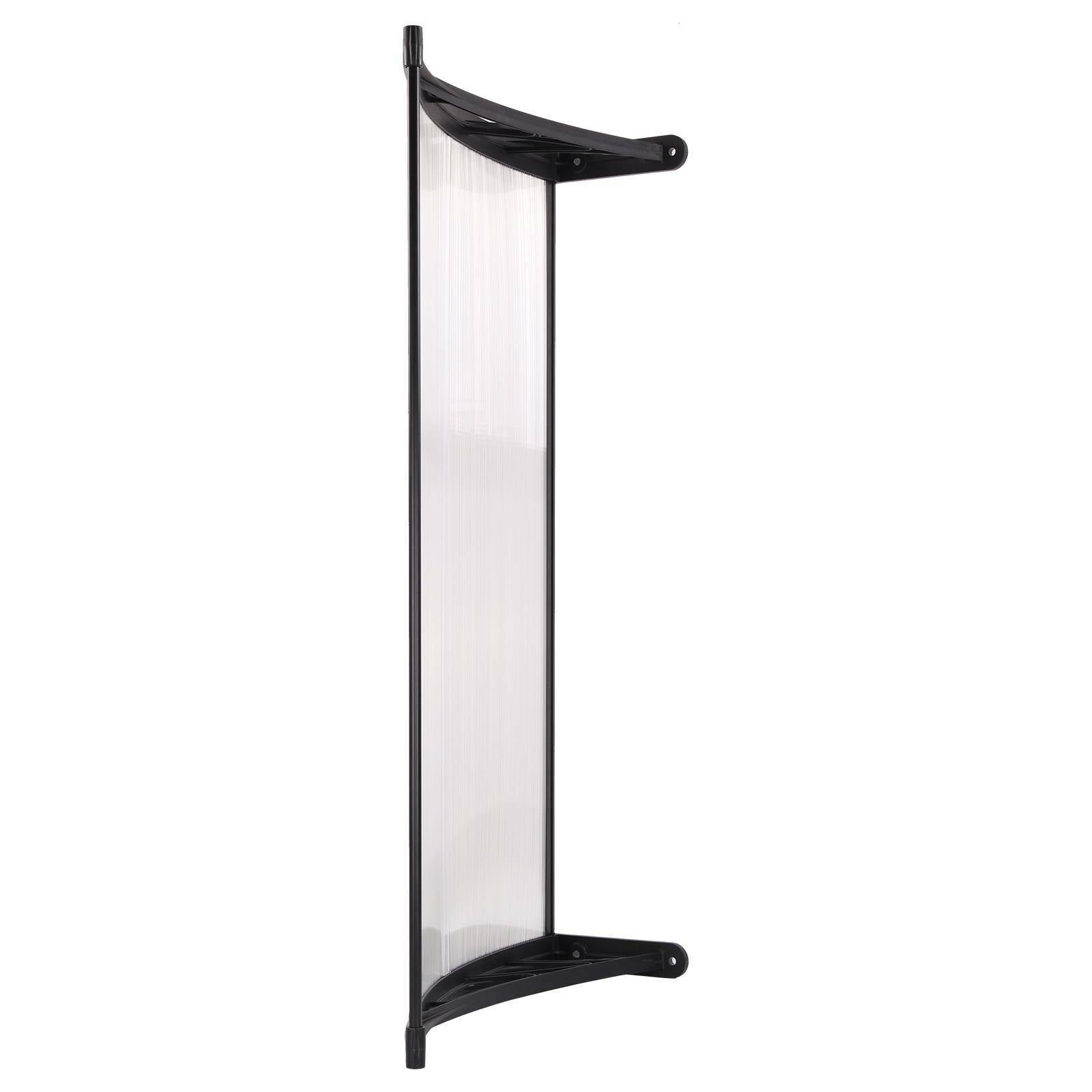 NEW DOOR CANOPY AWNING SHELTER FRONT AND BACK DOOR AWNING POLYCARBONATE UK