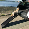 Pet Dog Ramp Car Truck SUV Backseat Travel Folding Portable step Ladder Stairs