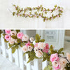 7ft Fake Silk Artificial Rose Garland Vine Hanging Wedding Party Home Decoration