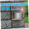 Solar Fence Lights Solar Garden Lights Outdoor LED Lights Solar Powered Wall ...