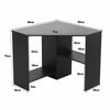 Corner Computer Desk Home Office PC Laptop Table Study Home Office Workstation