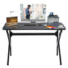 Gaming Desk Home Office PC Computer Study Table Metal Frame Workstation UK