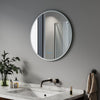 Bluetooth Round Bathroom Mirror With LED Light Illuminated Touch Sensor Demister