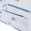 20x Clear Plastic Shoe Storage Boxes Drawer Stackable Foldable Durable Organiser