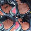 5PCS Universal Car Floor Mats Rubber Non-slip Grip Van Front Rear Mat Carpet