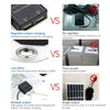 20W 12V SOLAR PANEL REGULATOR TRICKLE BATTERY CHARGER RV AGM Complete Kit 2021!