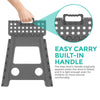 Large 150KG Folding Step Stool Multi Purpose Heavy Duty Home Kitchen Foldable UK