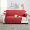 Quilted Waterproof Sofa Slip Cover, Anti Slip Pet Furniture Sofa Protector Throw