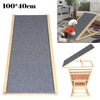 Portable Freestanding Dog Adjustable Heights Non-Slip Puppy Ramp Carpet Stair.