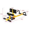 3-in-1 Squat Machine Deep Sissy Squat-Abdominal Bench Leg Exercise Home Gym