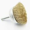 6pcs Brass Wire Wheel / Cup Brush Set Use With Rotary Drill And Drills