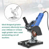 115-125mm Wolfcraft Angle Grinder Stand For Metal Cutting DIY Tool Clamp Holder