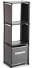 New Cube 3 Tier Plastic Bookcase Bookshelf Storage Shelf Unit Display Stand