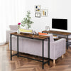 Console Table Hallway Table Adjustable Support Bar Entryway Sofa Table