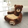 Baby Kids Plush Sofa Seat Children Bear Panda Soft Chair Toddlers Armchair Seat