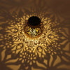 Solar Powered LED Morrocan Lantern Hanging Outdoor Garden Lamp Light Decoration
