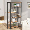 5Tier Bookcase Freestanding Shelving Display Storage for Living Room Home Office
