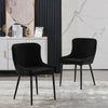 2X Velvet Dining Chairs Diamond Seat Padded Kitchen Dining room Chairs CLIPOP