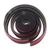 Rubber Strip Splitter Lip Skirt Protector For Car Front Bumper 100" Universal