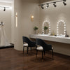 Hollywood Vanity Make Up Mirror with Lights 18-LED Tabletop Wall Metal 80x62cm
