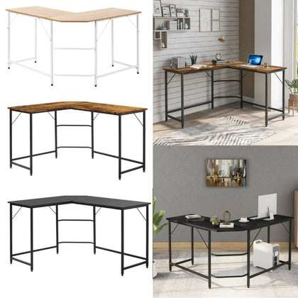 L-Shaped Computer Desk Office Desk Corner Desk Laptop Study Home Workstation